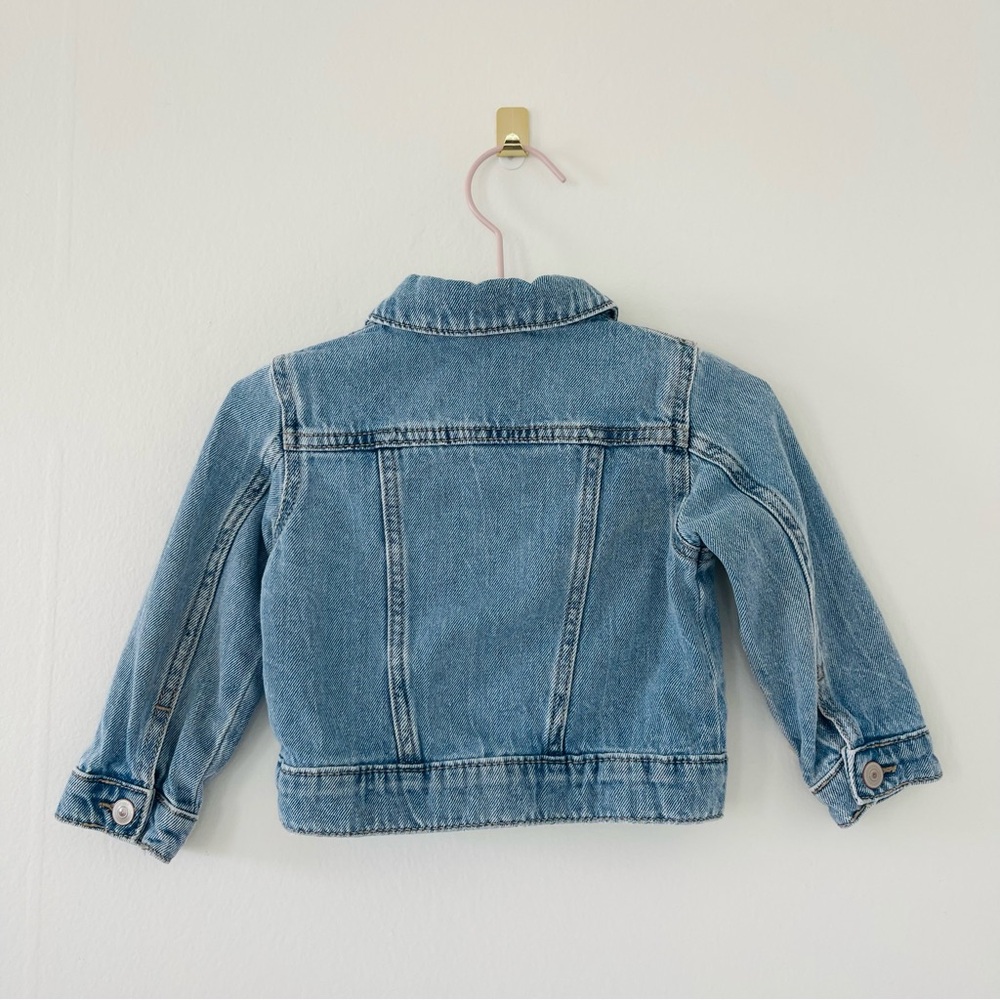 Flower Patch Denim Jacket - Picture 4 of 4